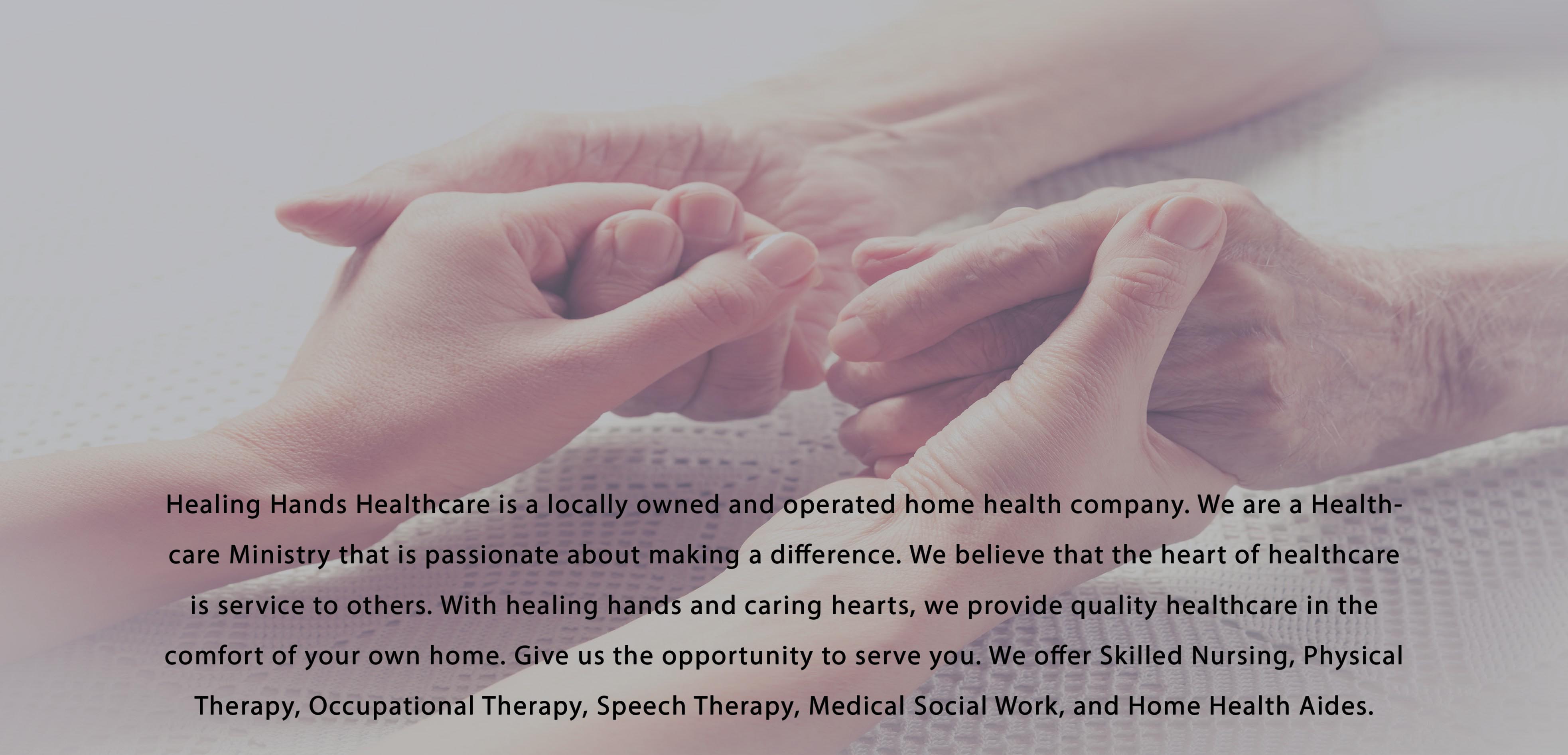 Healing Hands Healthcare.